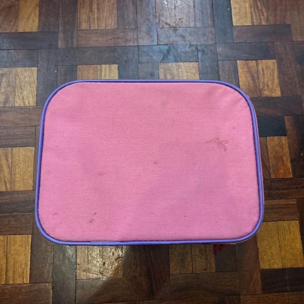Vintage Mattel Barbie Large Suitcase‎ Luggage 12x9x5 1991